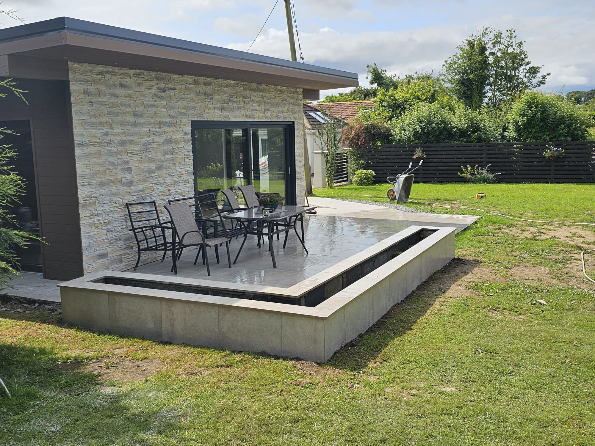 Modern Open Patio Renovation